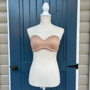 Victoria Secret Strapless Bra Women Size 32DD